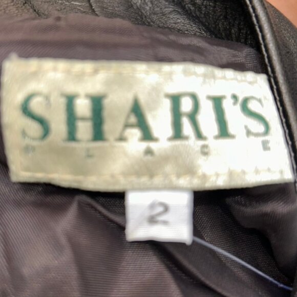 Shari's Place brown leather vintage riding pants 2 - Picture 2 of 4